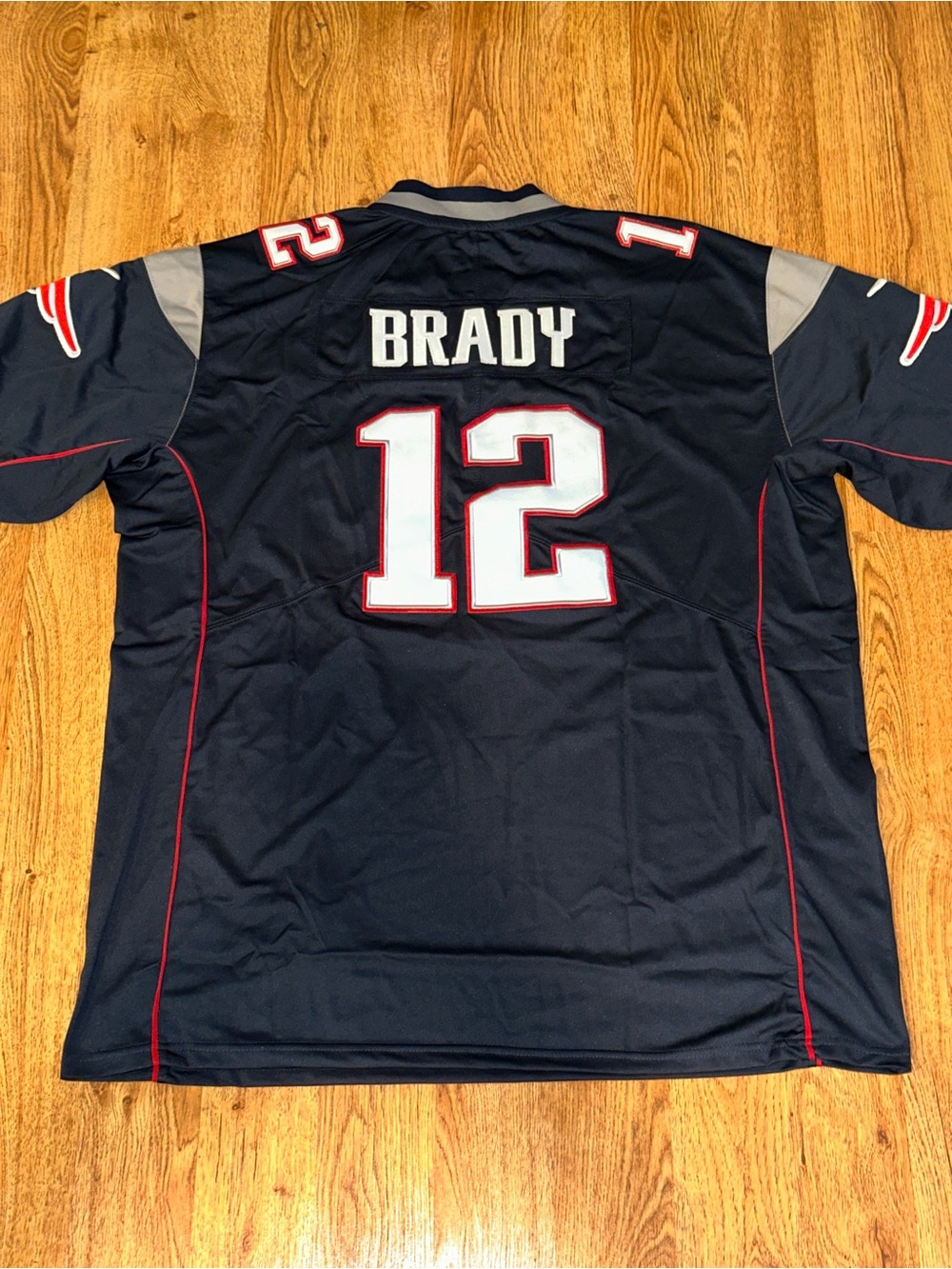 NIKE Tom Brady New England Patriot Super Bowl 53 Screen Game Jersey Men’s 2XL